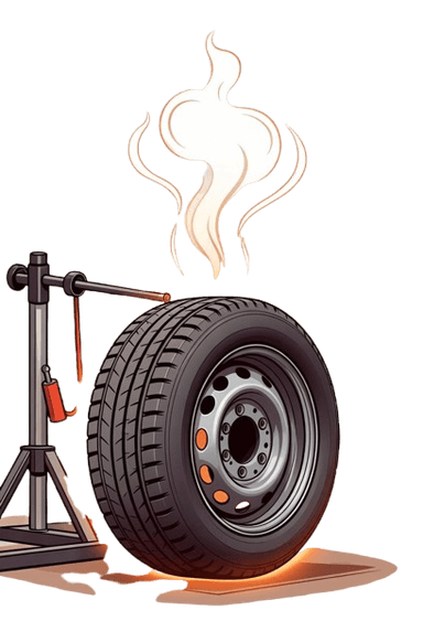 REPARAȚII ANVELOPE LA CALD